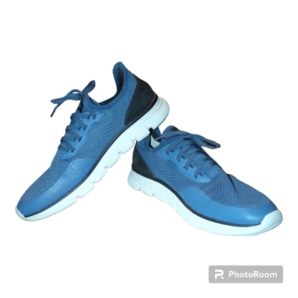 Johnston & Murphy Other - Johnston and Murphy Amherst Lug Knit Sport sneakers size 13 blue